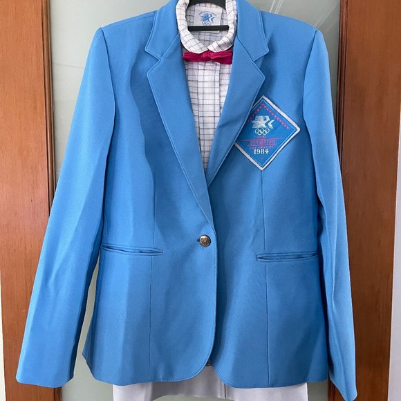 Vintage "1984 Los Angeles Olympics Official Staff Uniform" - Picture 1 of 4